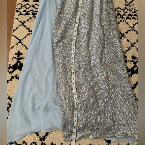 For love and lemons asymmetrical maxi sequence dress - Picture 11 of 16